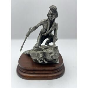 Comanche 424/2500 Chilmark Michael Boyett Fine Pewter Sculpture Native American